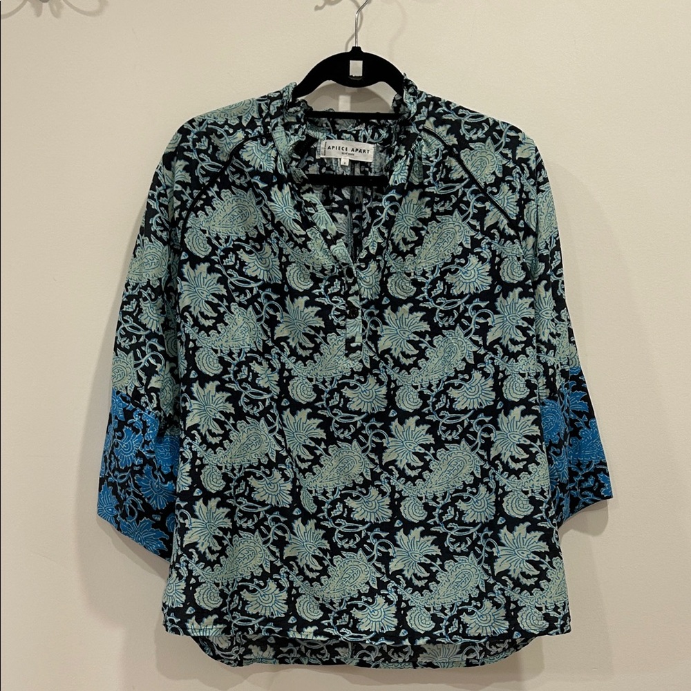 Apiece Apart Silk Blend Top Sz 2/M